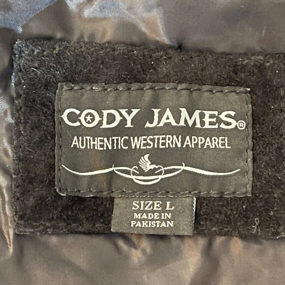 CODY JAMES Men's Suede Vest - Picture 5 of 6